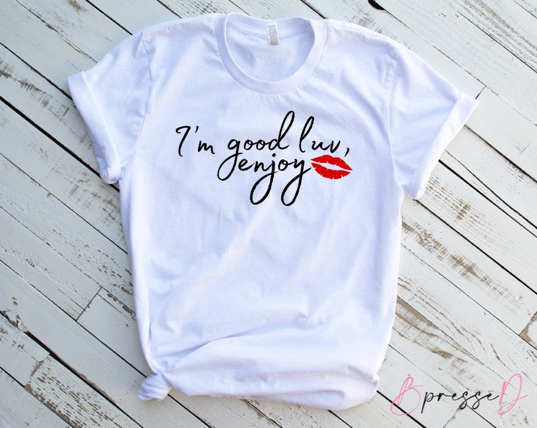 I’m good luv…