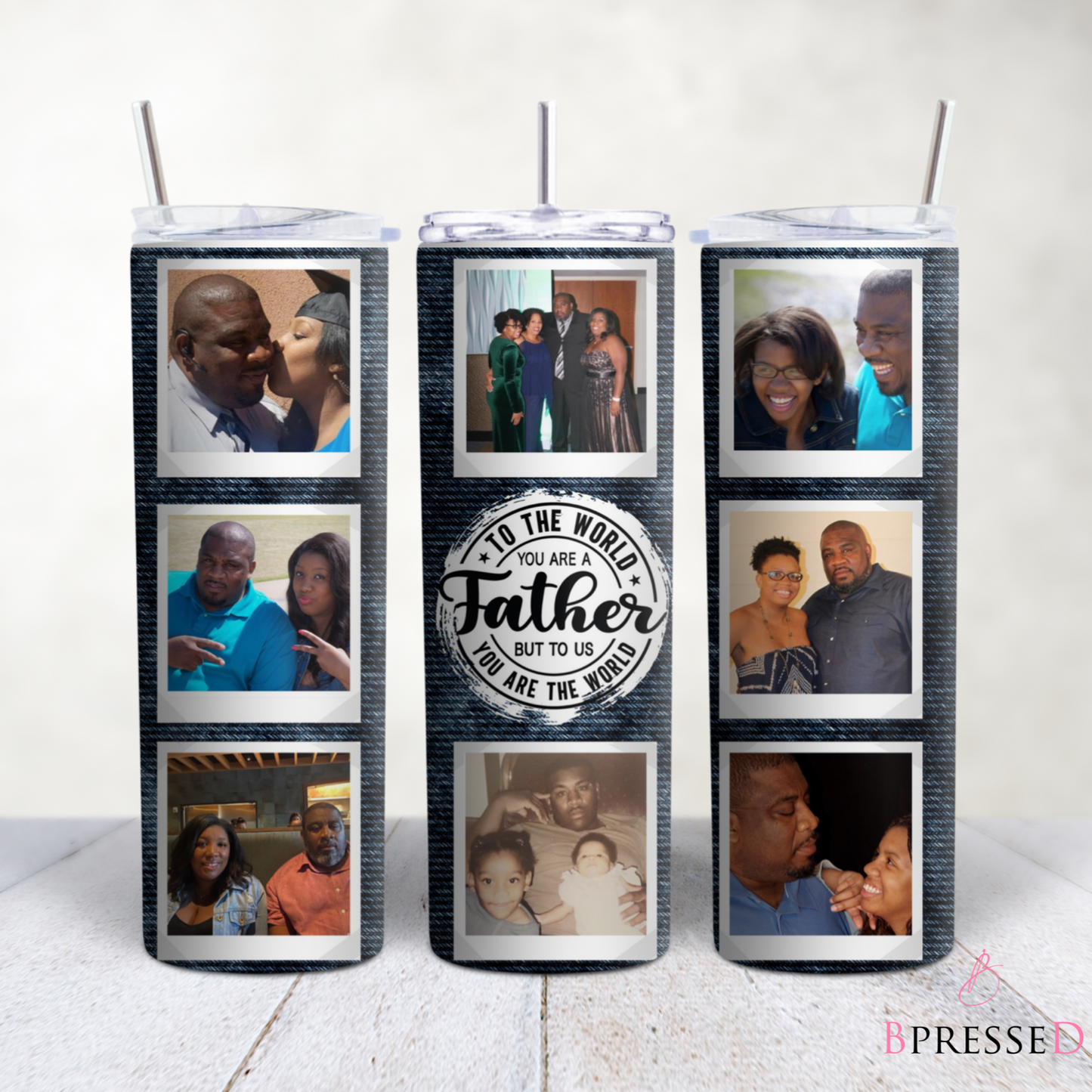 Father Photo Tumbler