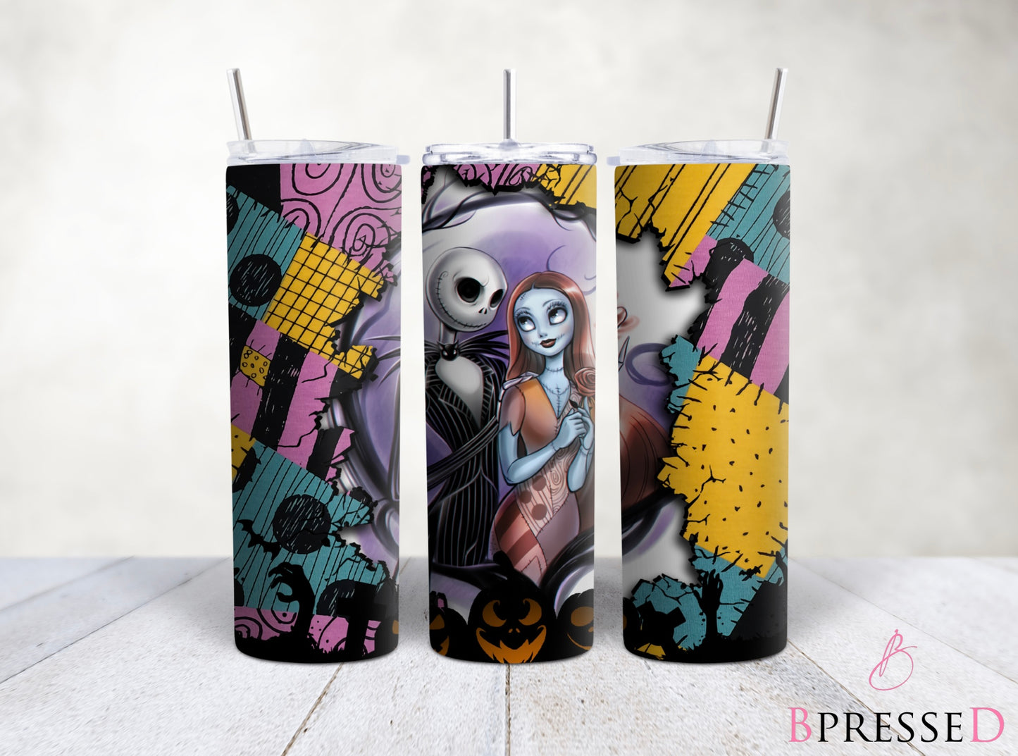 Nightmare Before Christmas Tumbler